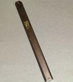 Mezuzah Case Waterproof Aluminum Brown