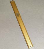 Mezuzah Case Waterproof Aluminum Gold