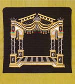 Tefillin Bag 8 - larger size (Bar Mitzva) - 9 1/2  x 9 1/2 