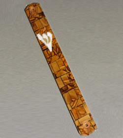 Mezuzah Case Wood Collage